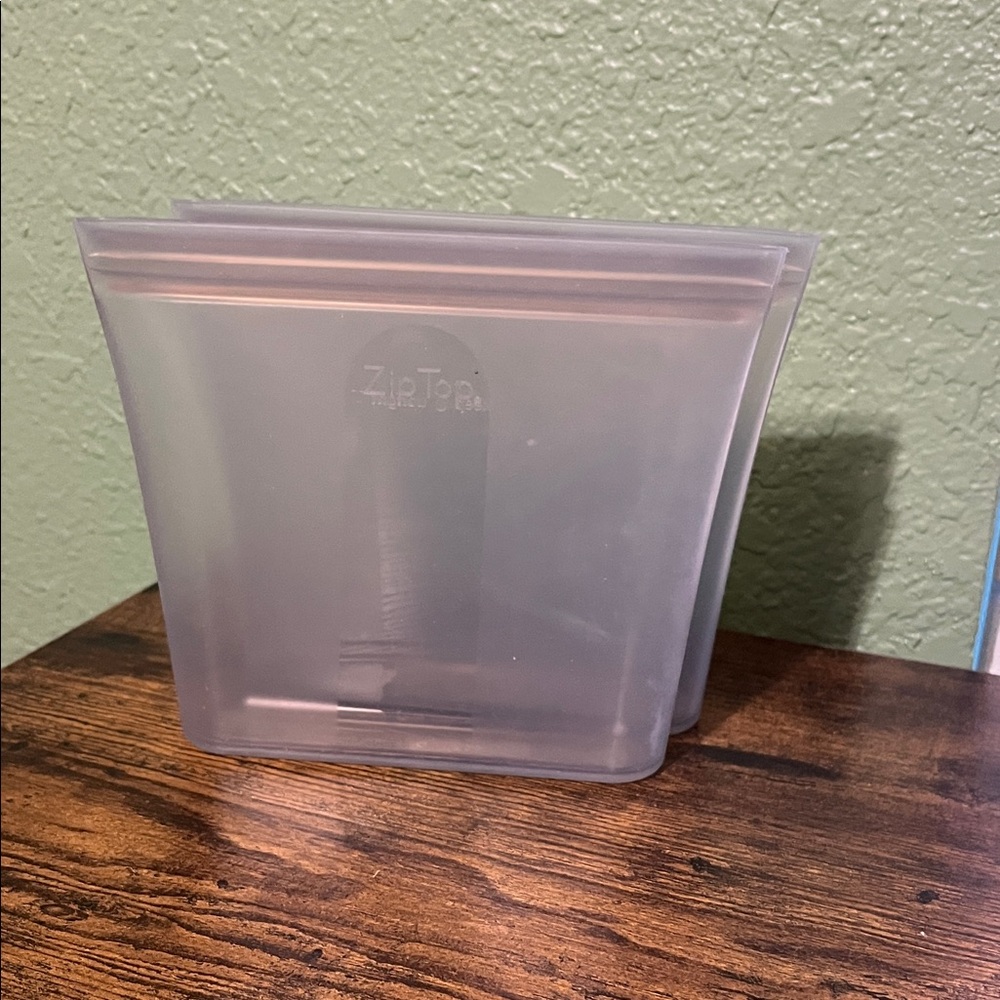Reusable Zip Top Food Storage New Never Used